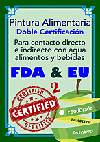 Declaración de conformidad contacto alimentos barniz varnipack foodgrade, 